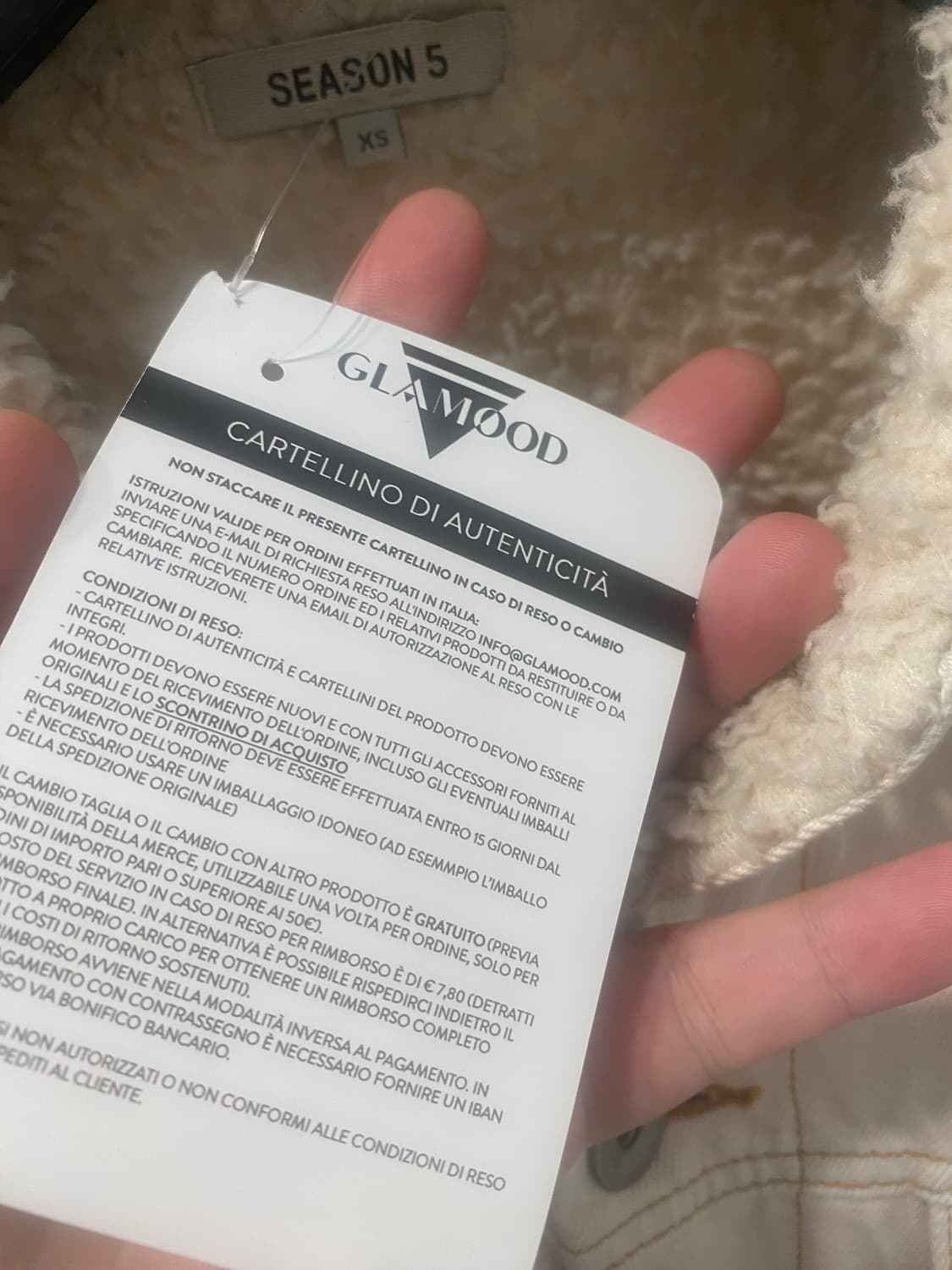 [XS]이지 시즌5 시어링 자켓 상품이미지5