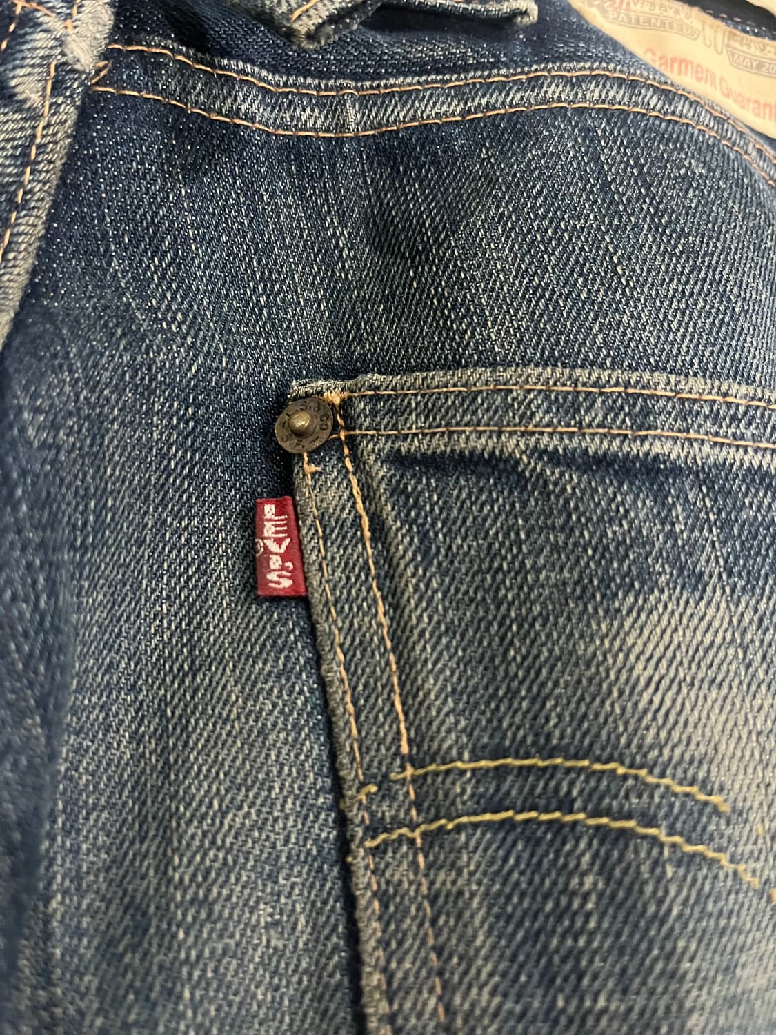 리바이스 빅E + Made in USA + 201모델 상품이미지6