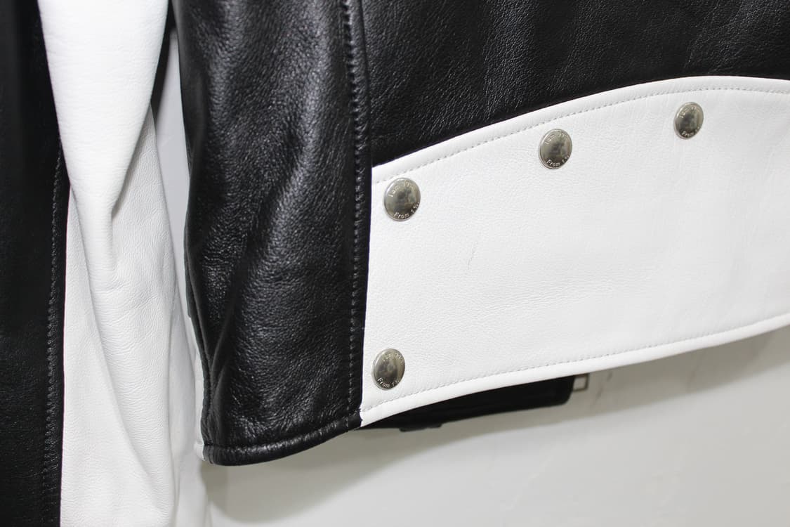 99%IS- Bajowoo 바조우 카우레더 조니 라이더 자켓 상품이미지8