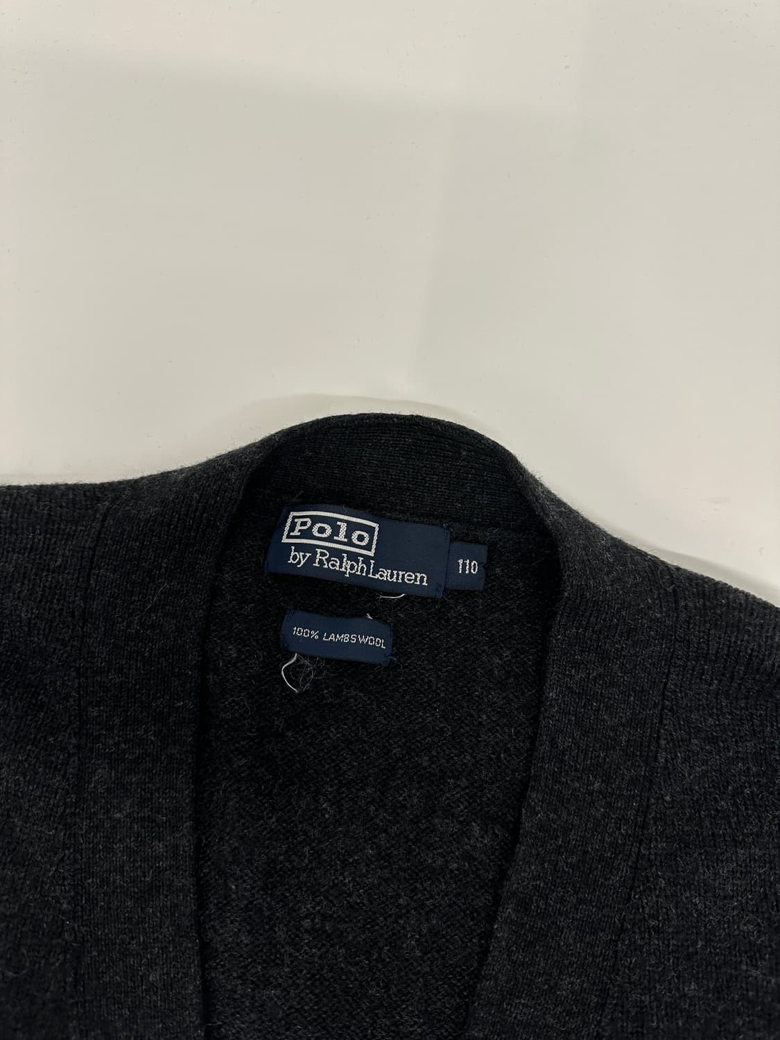 폴로 램스울 가디건  상품이미지3