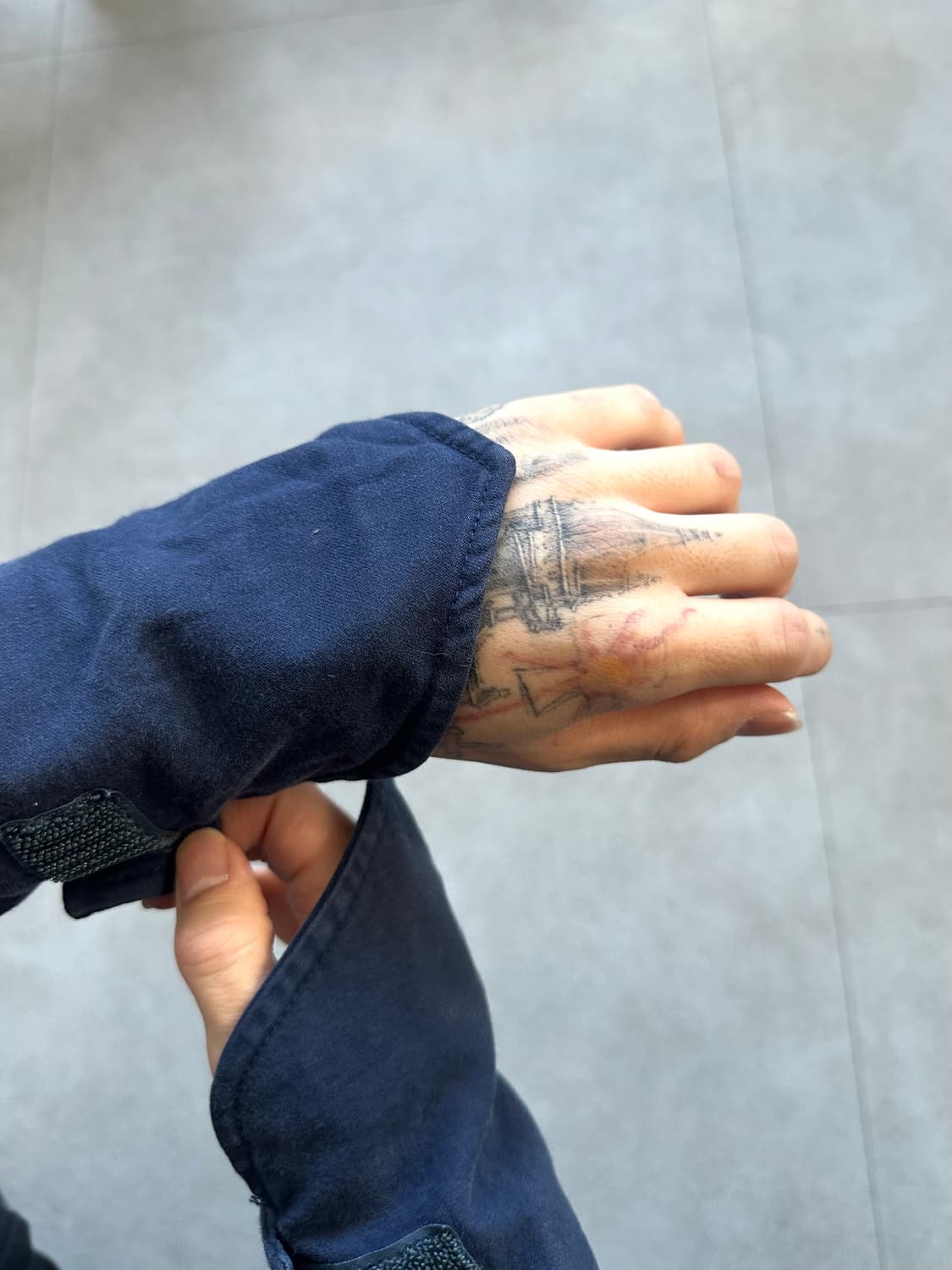 페노메논 닌자 슬리브 스트라이프 자켓 상품이미지3