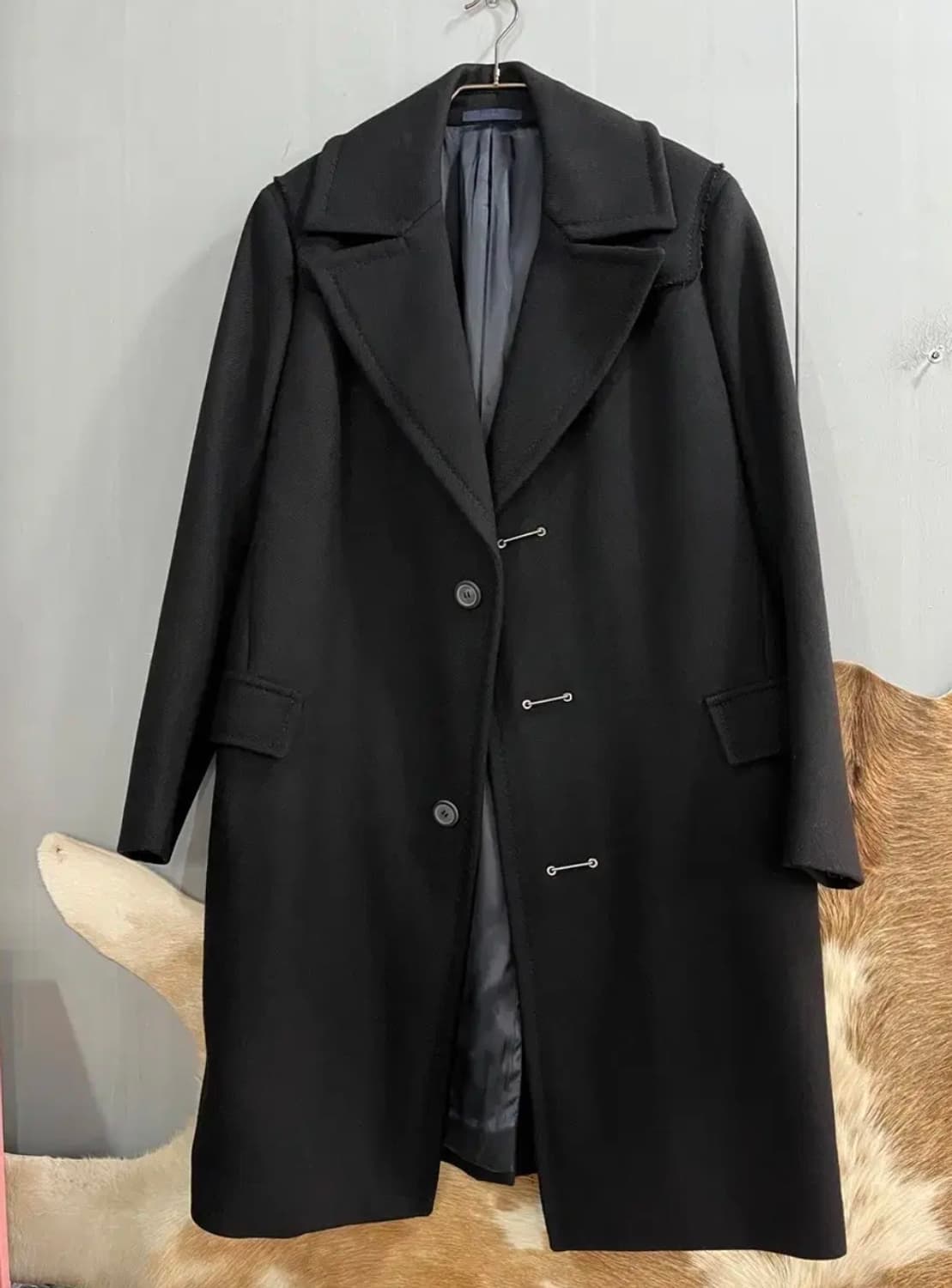 랑방 LANVIN 컬렉션 울 코트 상품이미지3