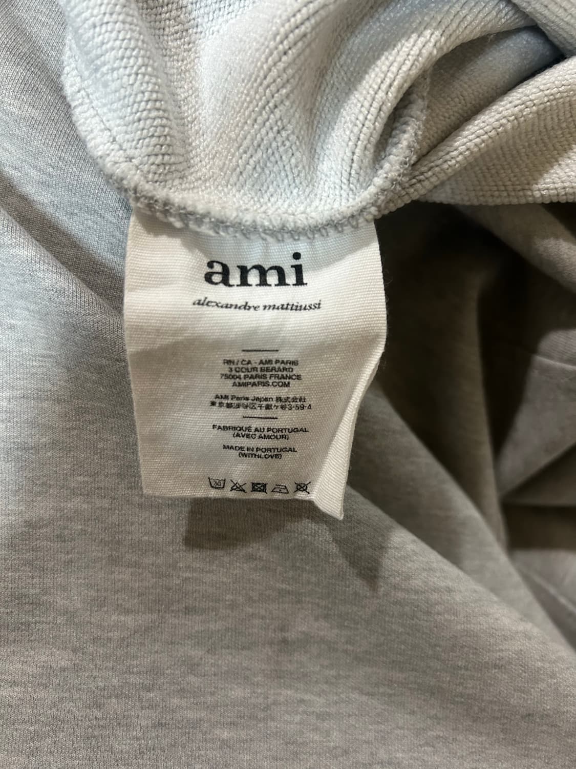 아미 후드집업 판매합니다 상품이미지4