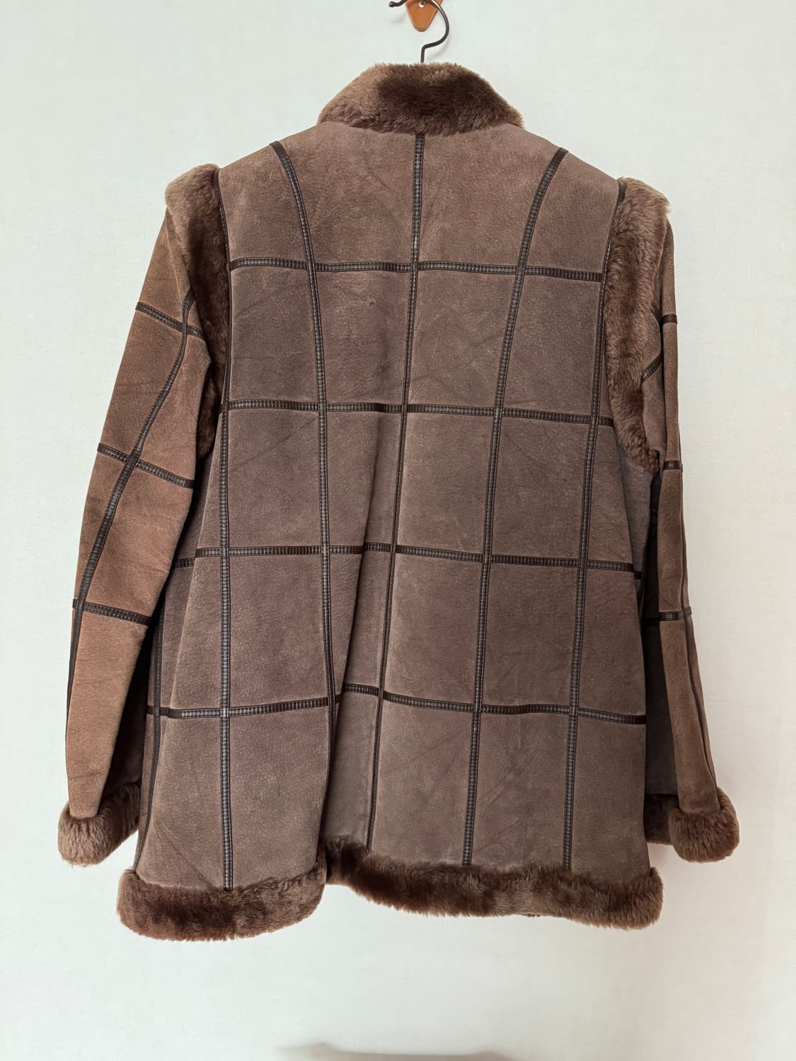 빈티지 퍼트리밍 무스탕 숏코트 상품이미지5