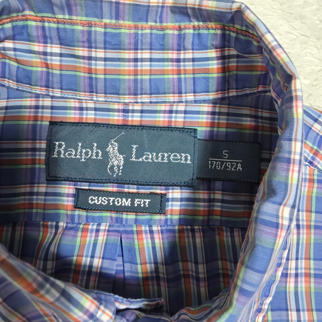 (S)폴로 랄프로렌 체크 반팔 셔츠 상품이미지4