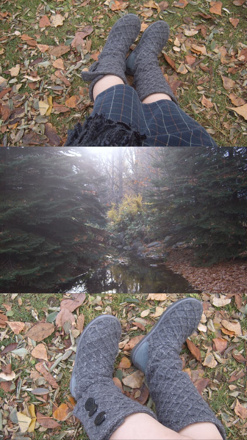 어그 카디 니트 부츠 차콜 상품이미지7