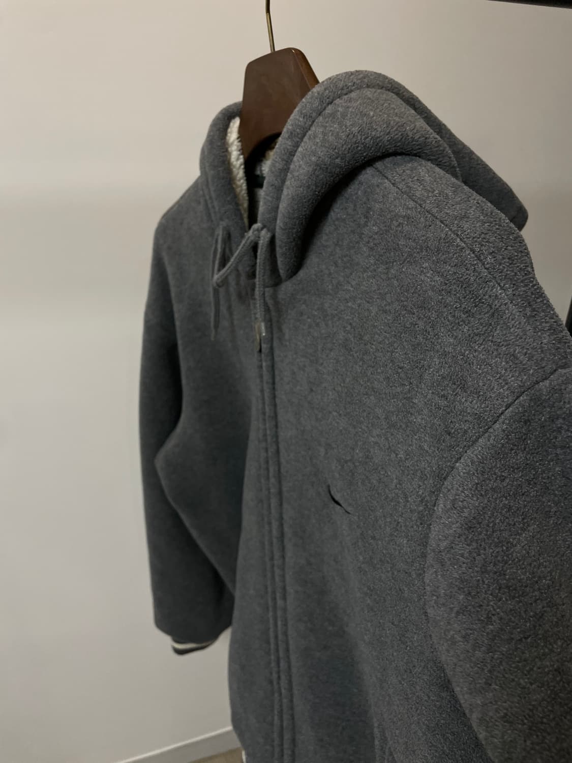 (XL) 나이키 02 스우시 베스킷볼 쉐르파 후리스 후드 자켓 상품이미지2