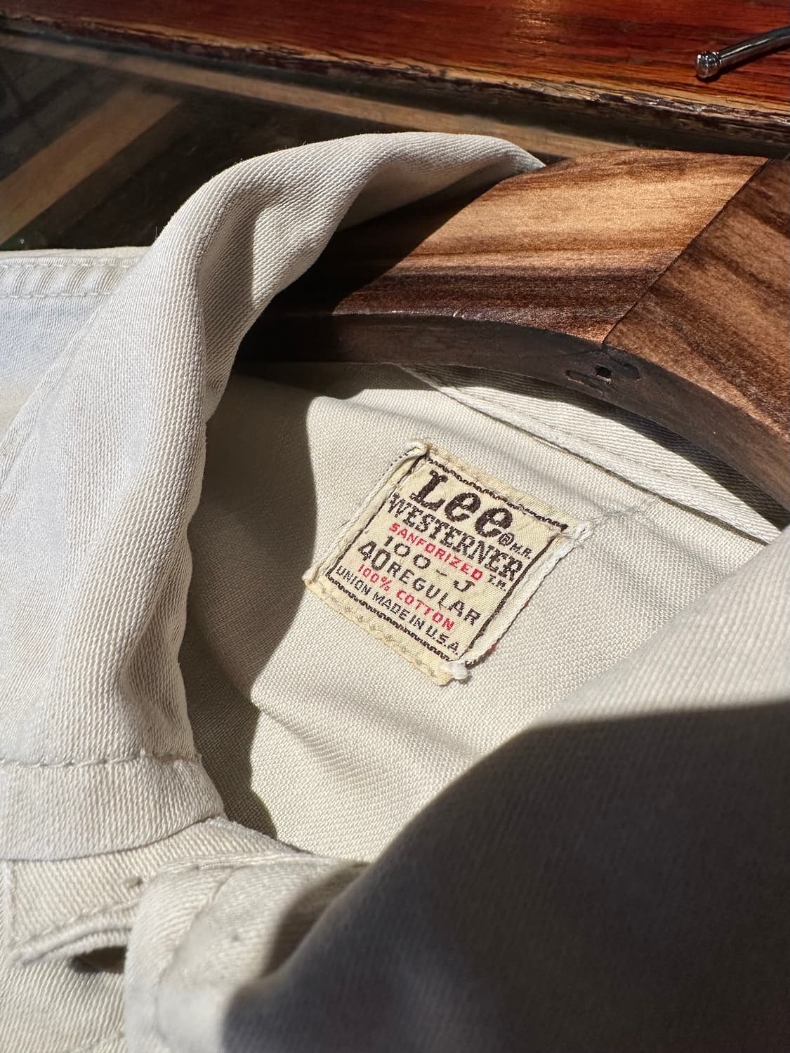 60s USA LEE 100-J 빈티지 리 웨스터너 자켓 101 상품이미지8