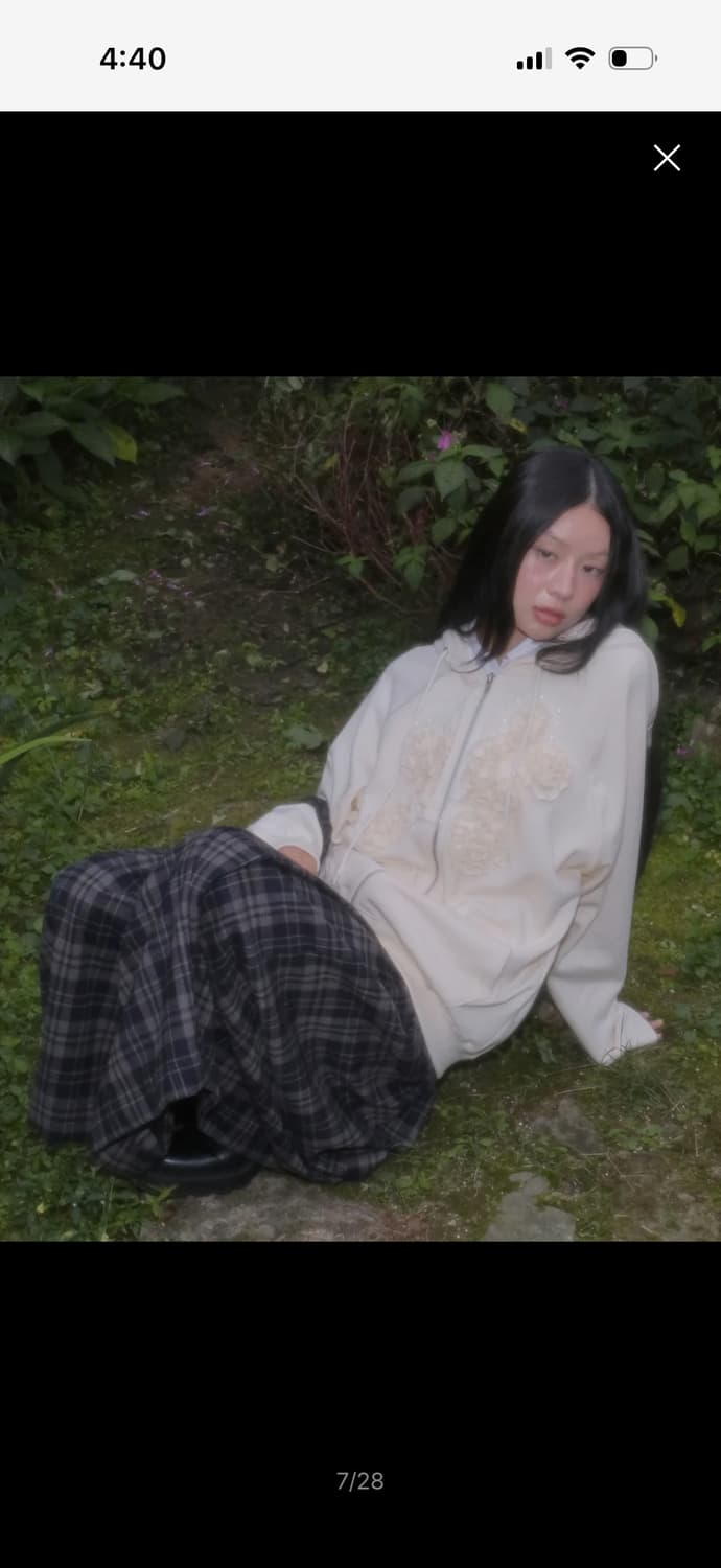 플레이업 Ruffle Zip Hoodie 상품이미지3