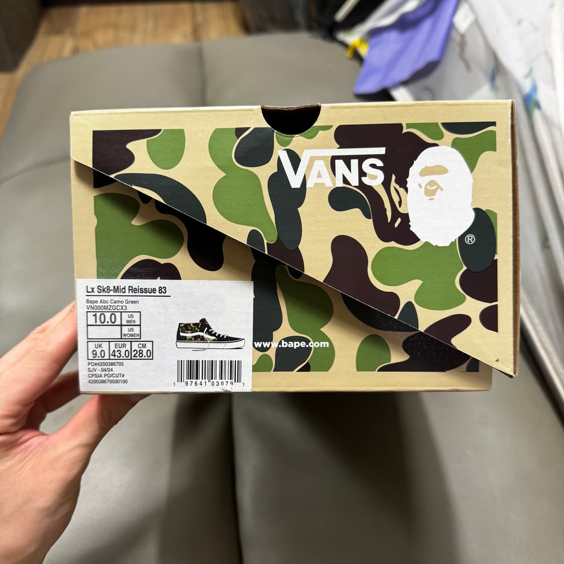 반스 베이프 스케이트 미드 [280] 상품이미지2