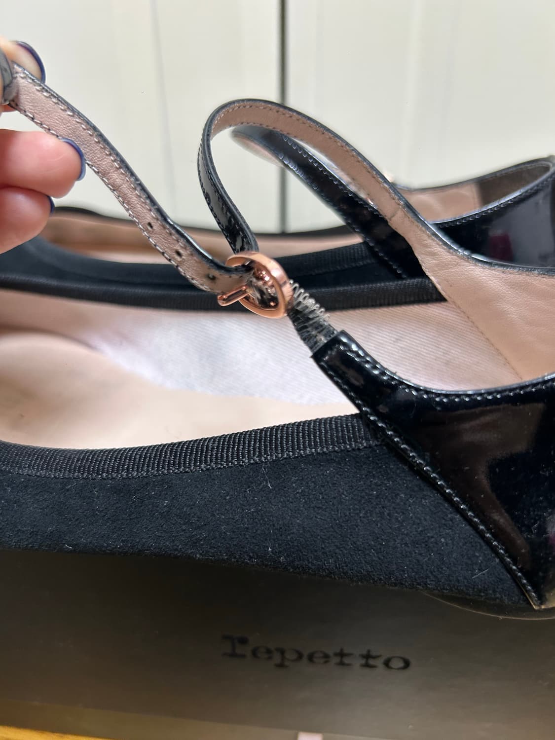 레페토 클레멍스 메리제인 블랙 (39.5사이즈) 상품이미지3