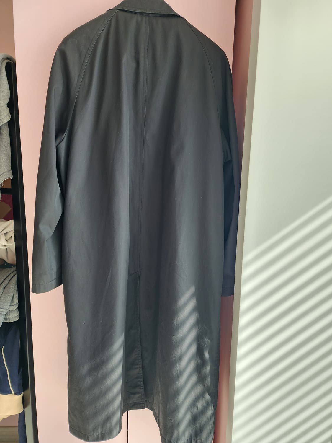 더반 D'URBAN 트렌치코트 팜. 블랙 발마칸 맥코트 100~105 상품이미지2