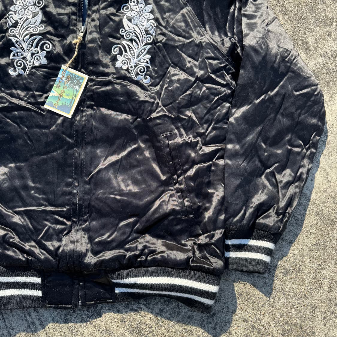 [L~XL] Reyn spooner 레인스푸너 사틴 자켓 스카쟌 상품이미지5