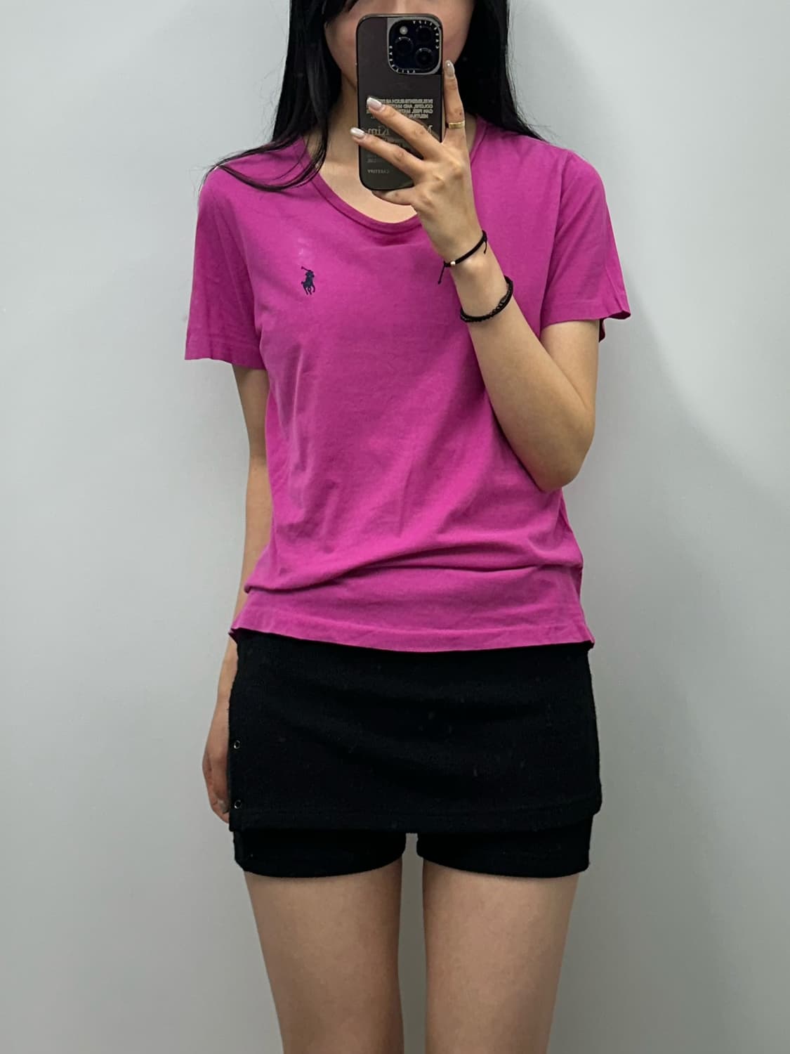 폴로 랄프로렌 핑크 반팔 티셔츠  상품이미지1