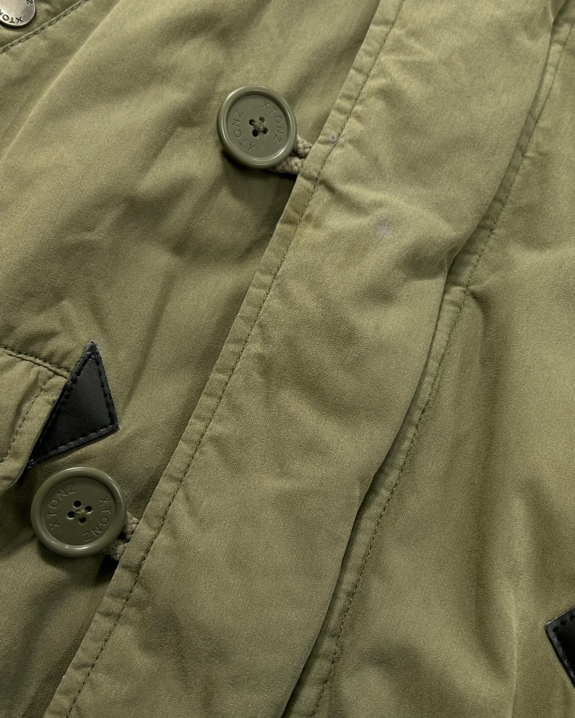 XTONZ 엑스톤즈 테스트 파일럿 헤비 파카 야상  상품이미지9