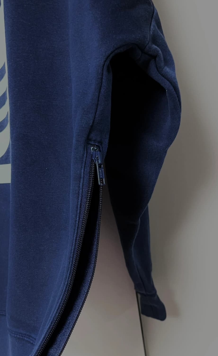 (ADIDAS) 아디다스 네이비 지퍼 맨투맨 M (95~100) 상품이미지3