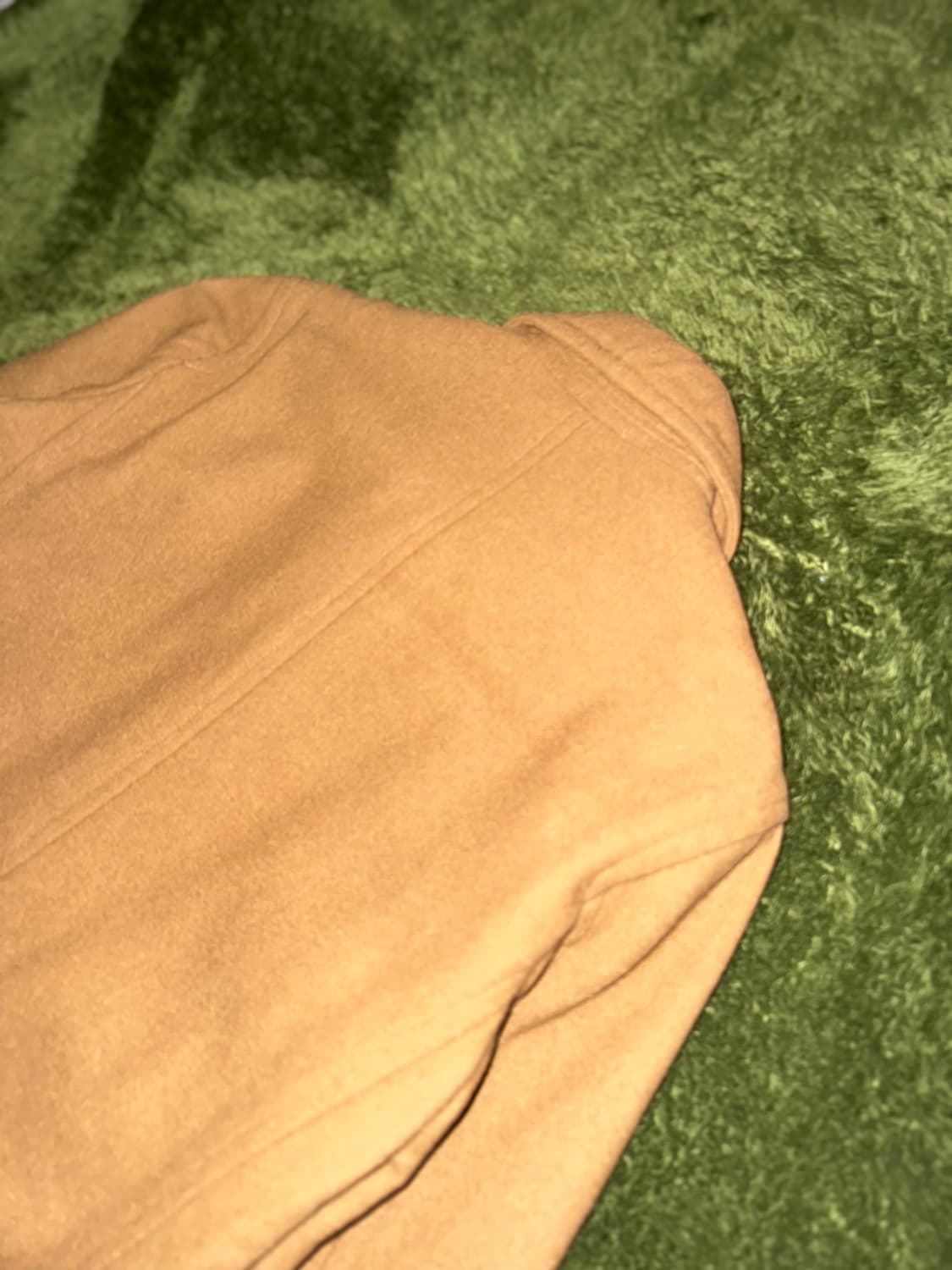 [L] Beams Heart 빔즈 하트 라운드 컷 퀼티드 하프 코트 자켓 상품이미지8