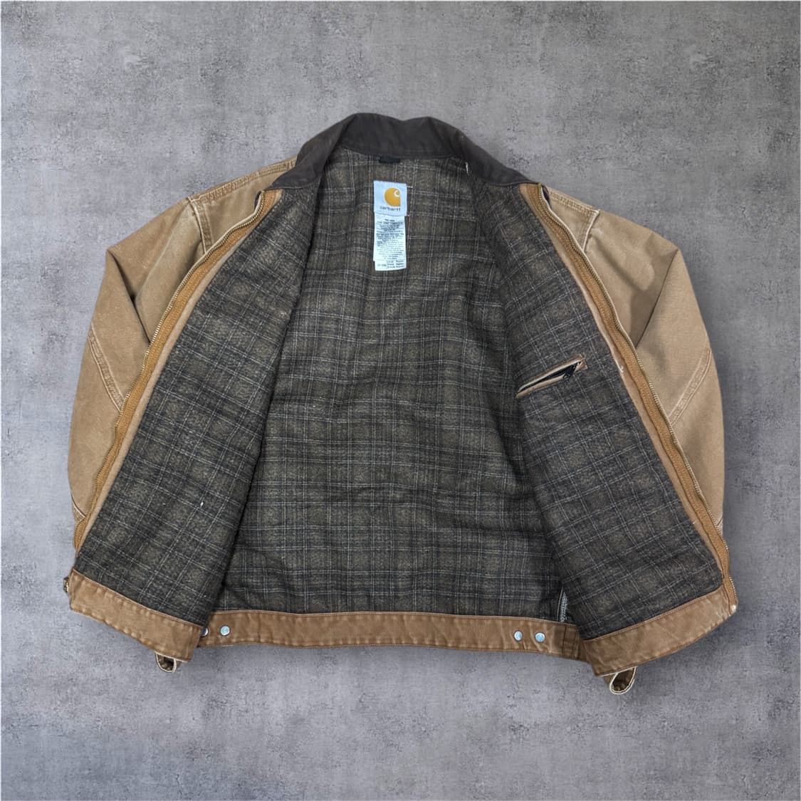 칼하트 디트로이트 자켓 j97 brn L 상품이미지5