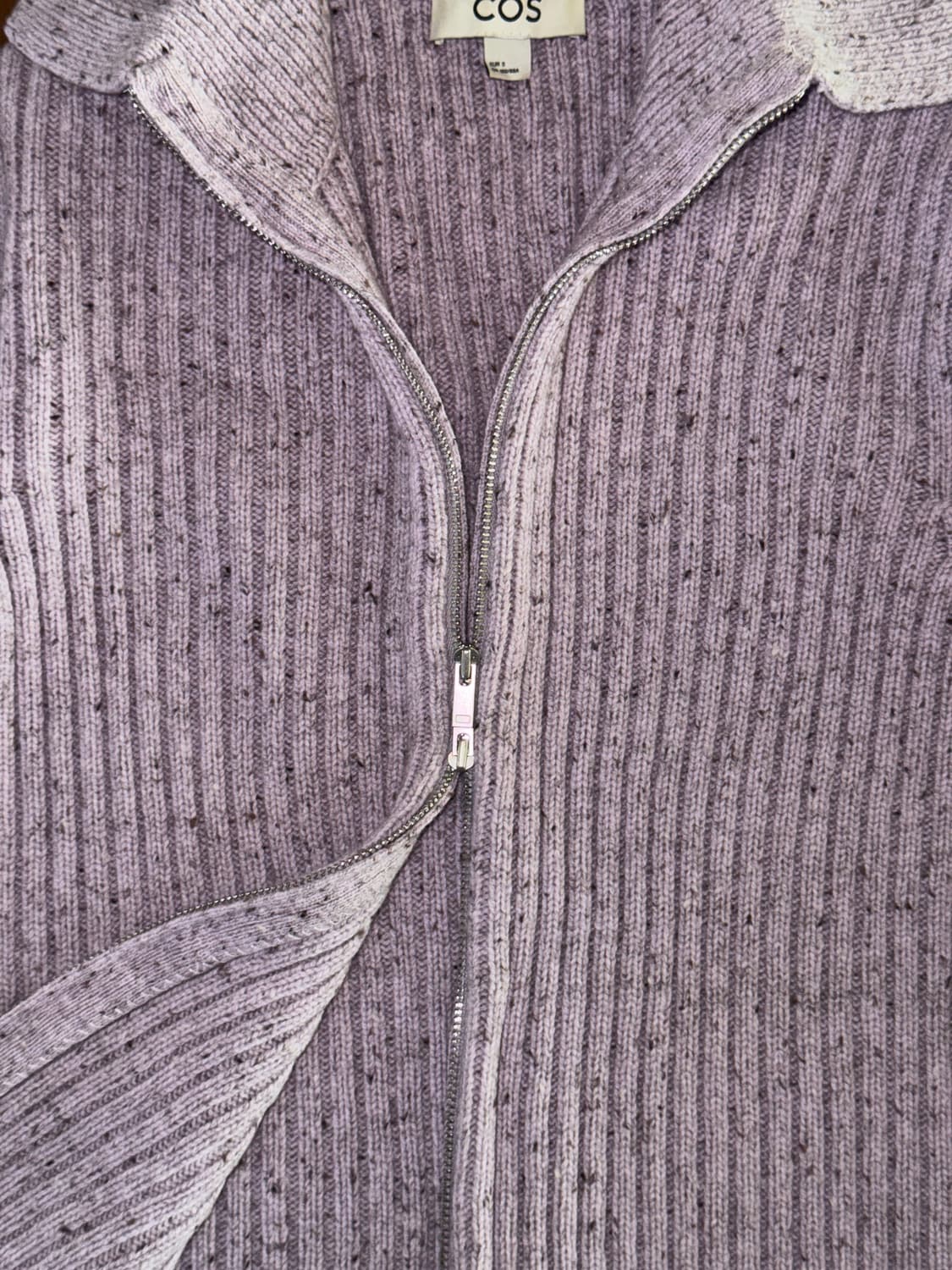 cos 크롭 투웨이 니트 집업 상품이미지9