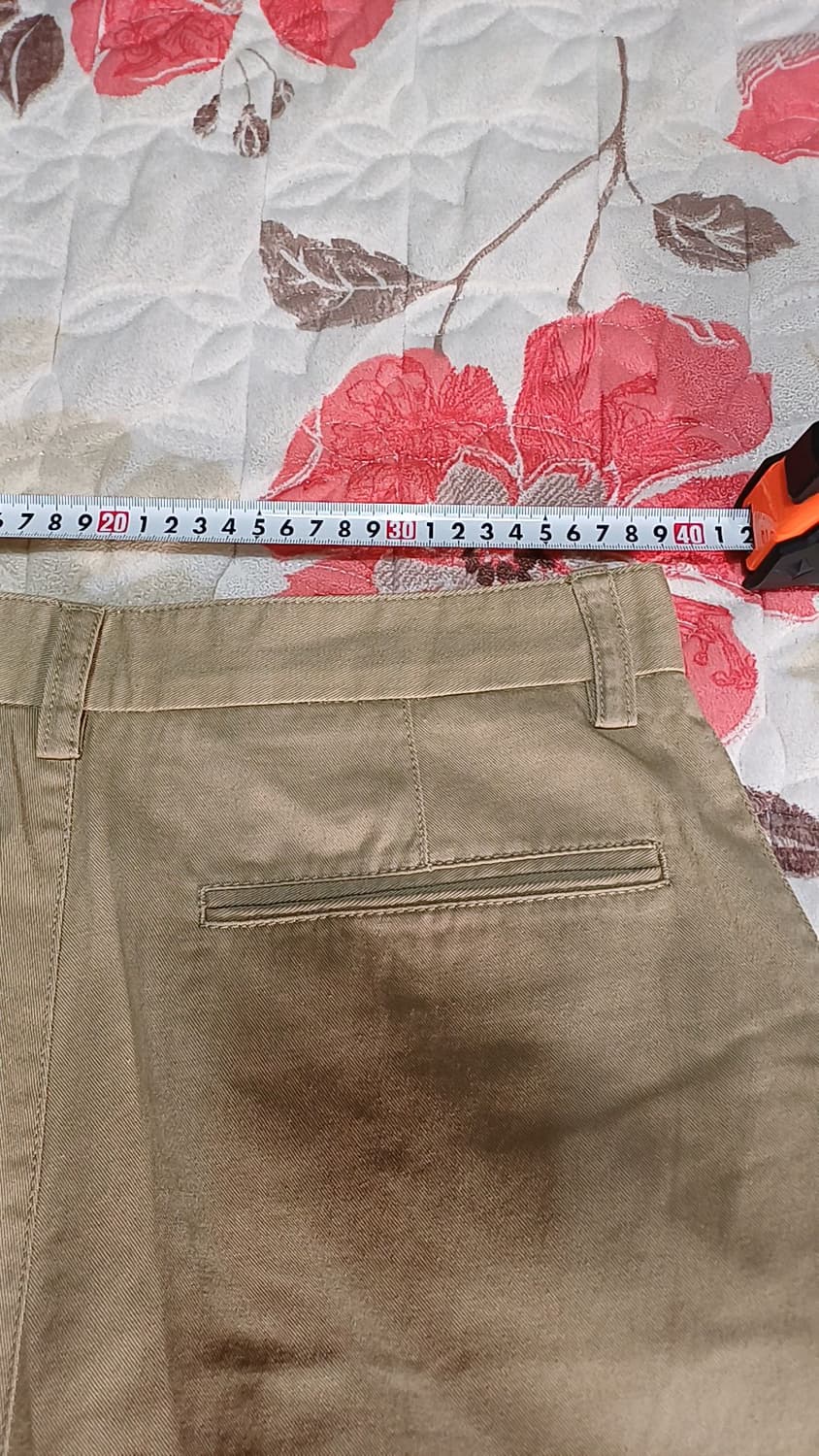 무신사 와이드면팬츠 30인치 기장102 상품이미지7