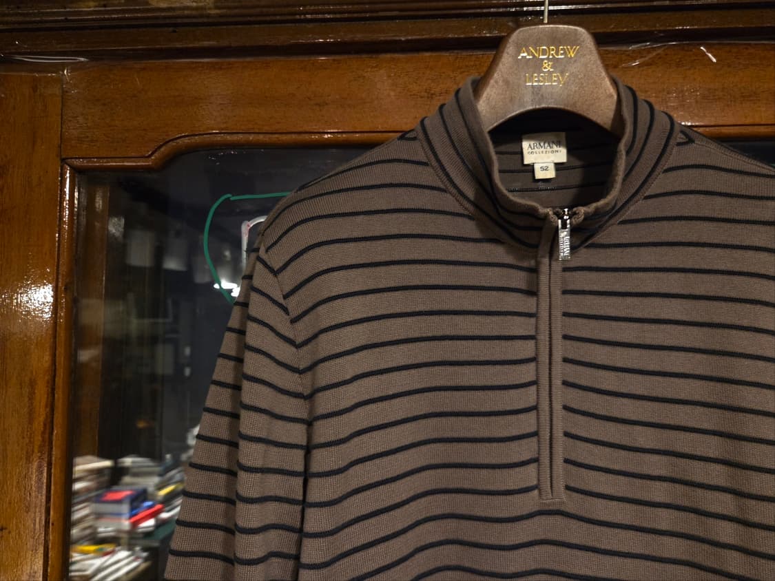 아르마니 꼴레지오니 짚업니트 상품이미지2