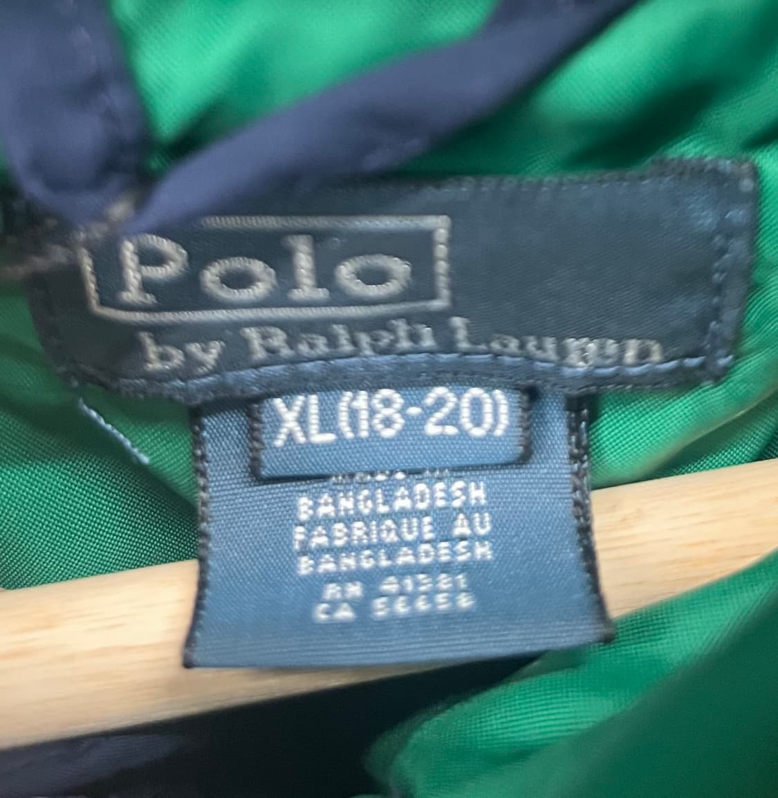 폴로 랄프로렌 네이비 패딩 점퍼 상품이미지6