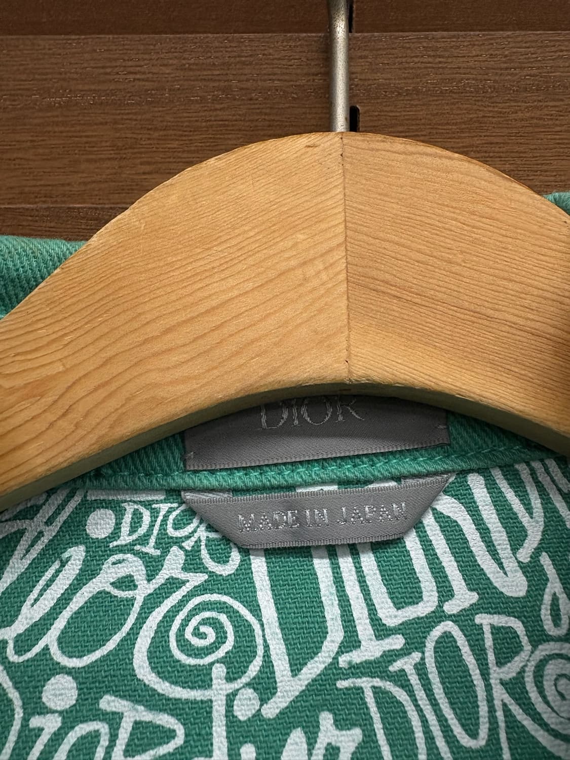 디올 x 숀스테이시 데님 워크셔츠 상품이미지6