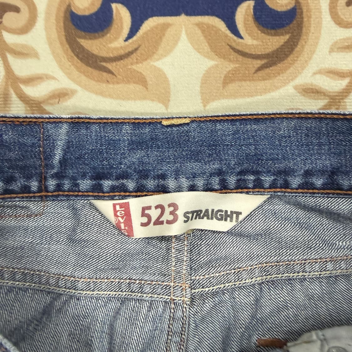 (30)리바이스 Levis 523 데미지 워싱 데님팬츠 상품이미지4