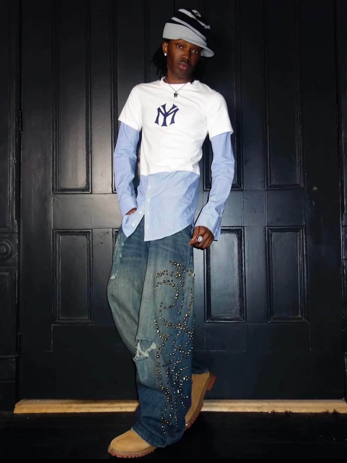 Mowalola My City Dress Shirt 상품이미지9