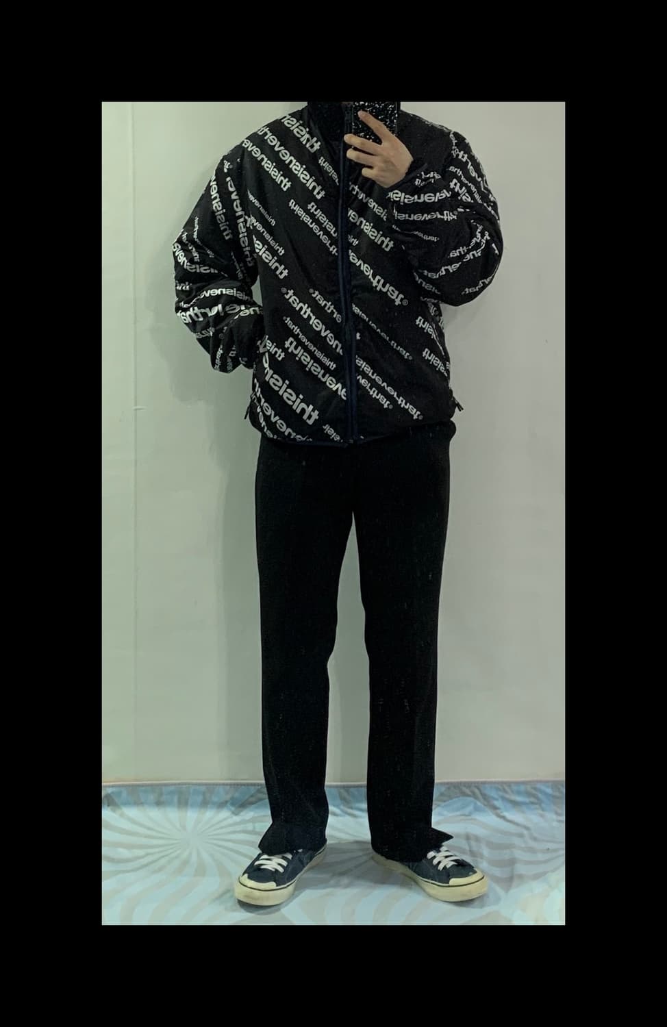 디스이즈네버댓 양면 후리스 상품이미지2
