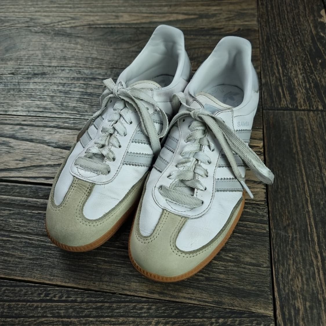 [아디다스] 삼바 화이트 그레이 M18174 상품이미지1