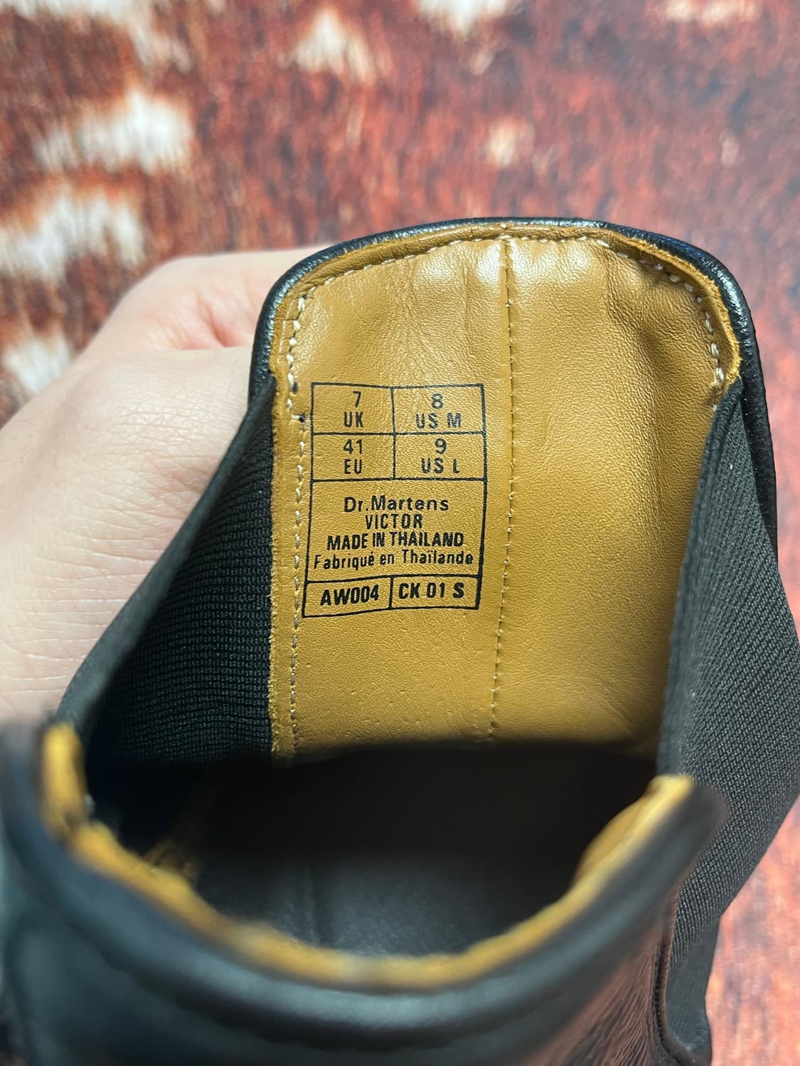 [41] 닥터마틴 Victor 빅터 첼시부츠 블랙 상품이미지6