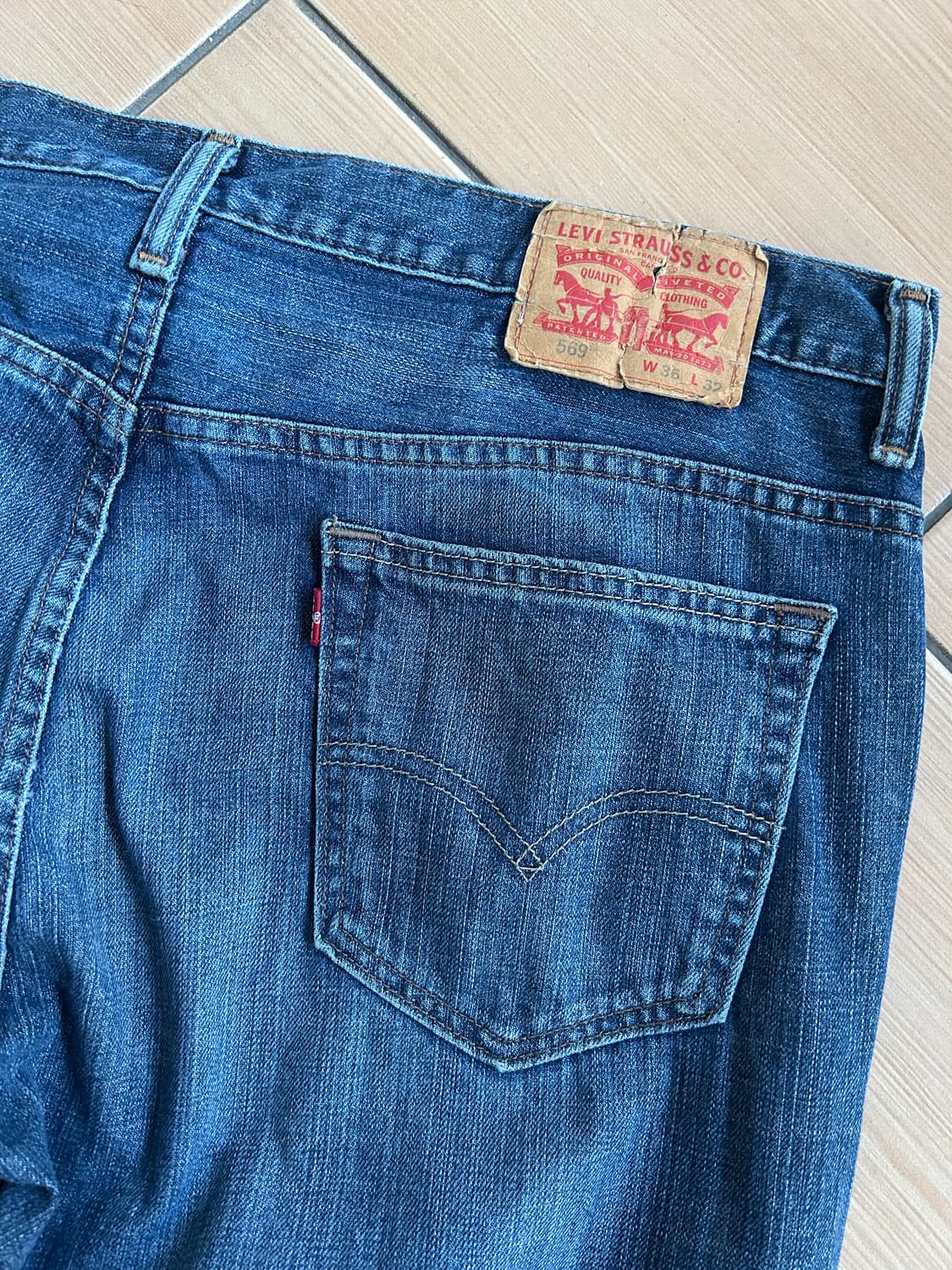 리바이스569 36(38)in 상품이미지4
