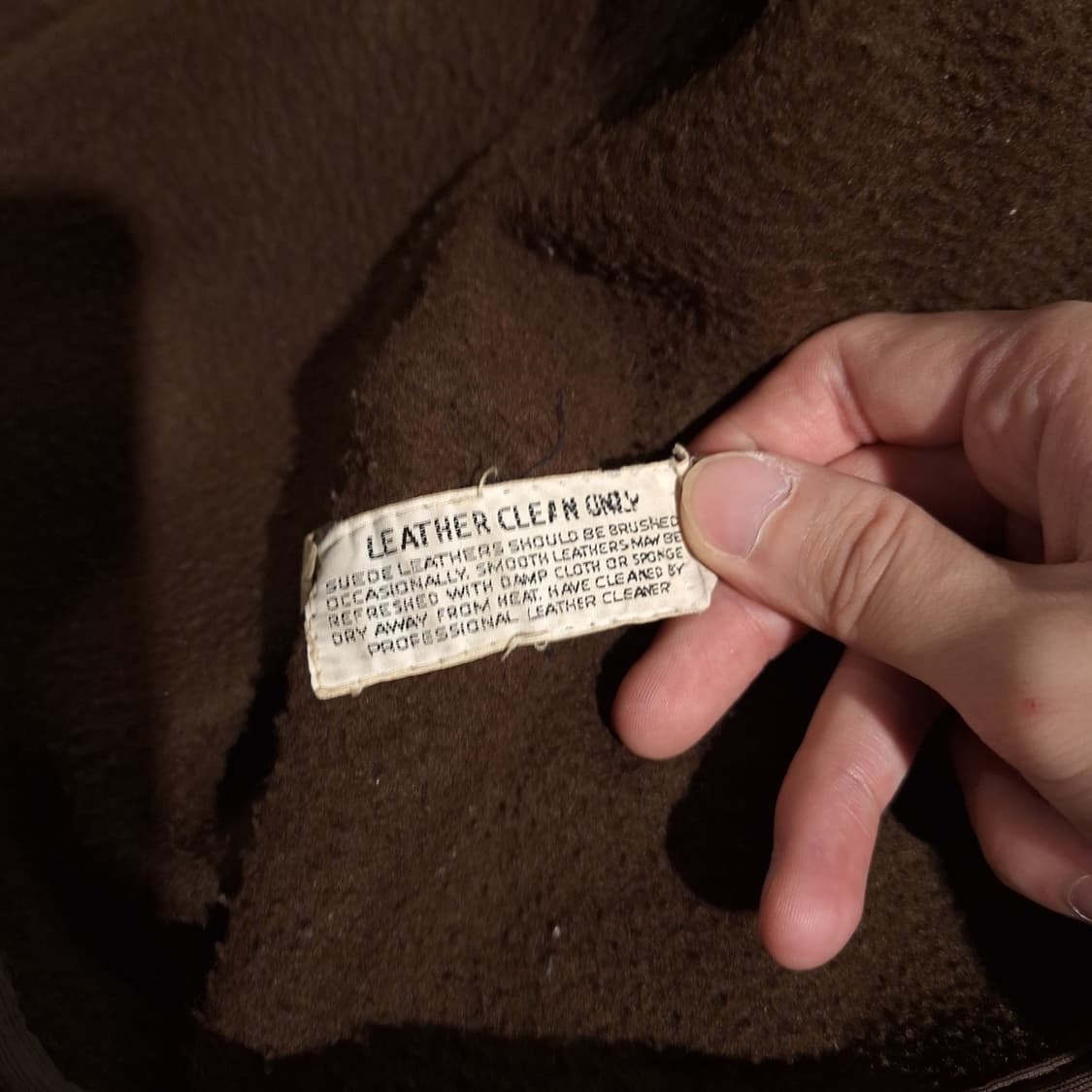 MONTGOMERY WARD 몽고메리 워드 80s 브라운 소가죽 카우레더 상품이미지10
