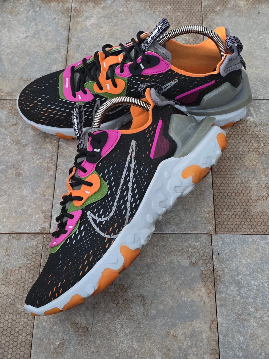 (275)나이키 리액트 비전 블랙 오렌지 상품이미지3