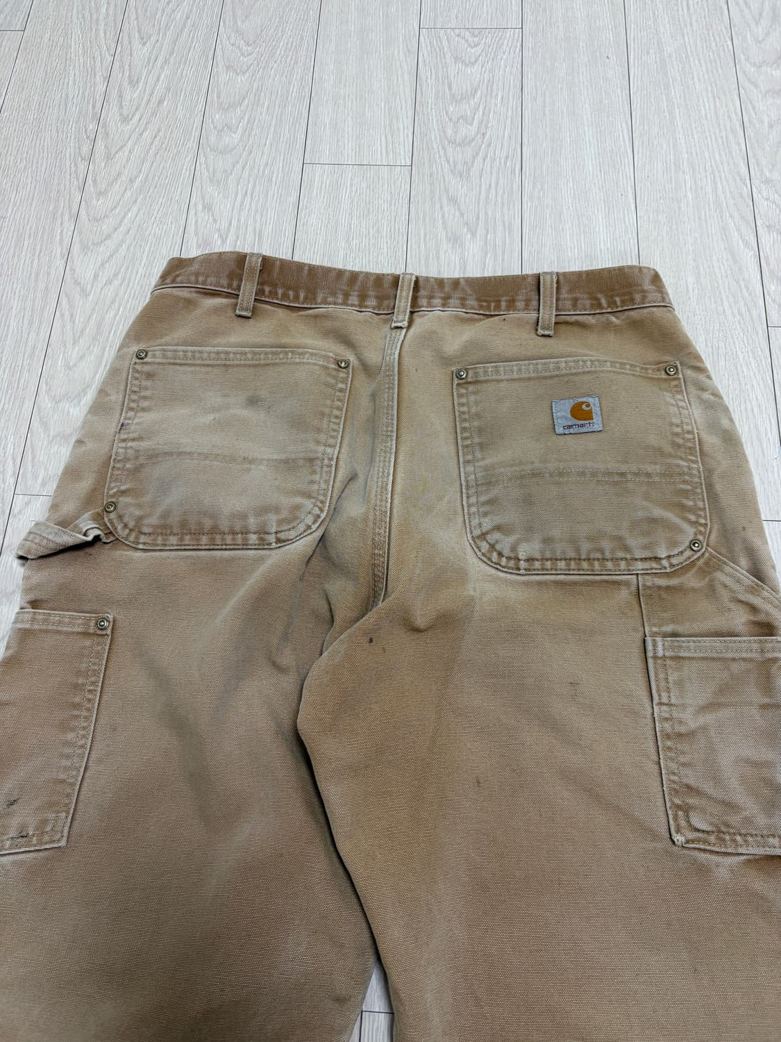 빈티지 USA 칼하트 더블니 브라운 33x30 상품이미지2