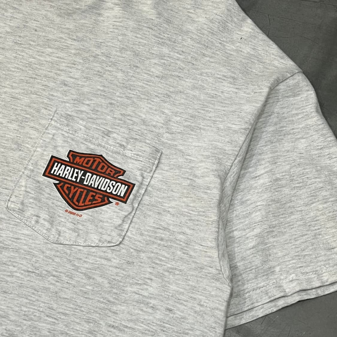  USA 할리데이비슨 포켓 반팔티 y16320 상품이미지4