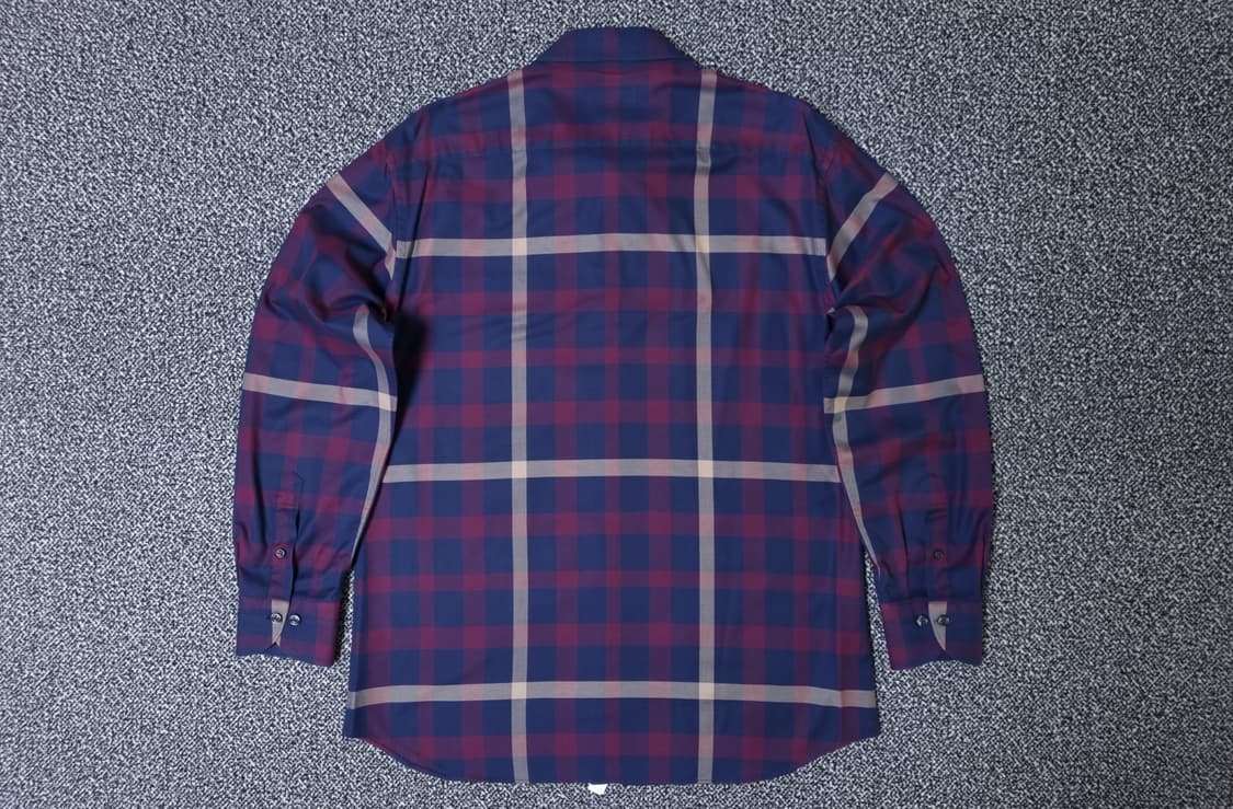 [무료배송][105]닥스 남성용 간절기 체크 셔츠 남방 상품이미지2