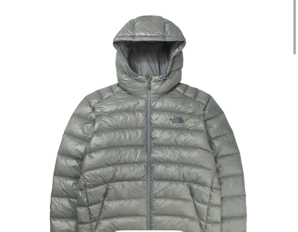 노스페이스 마티에르 EX 경량패딩 그리이 L 새상품 판매해요 상품이미지1
