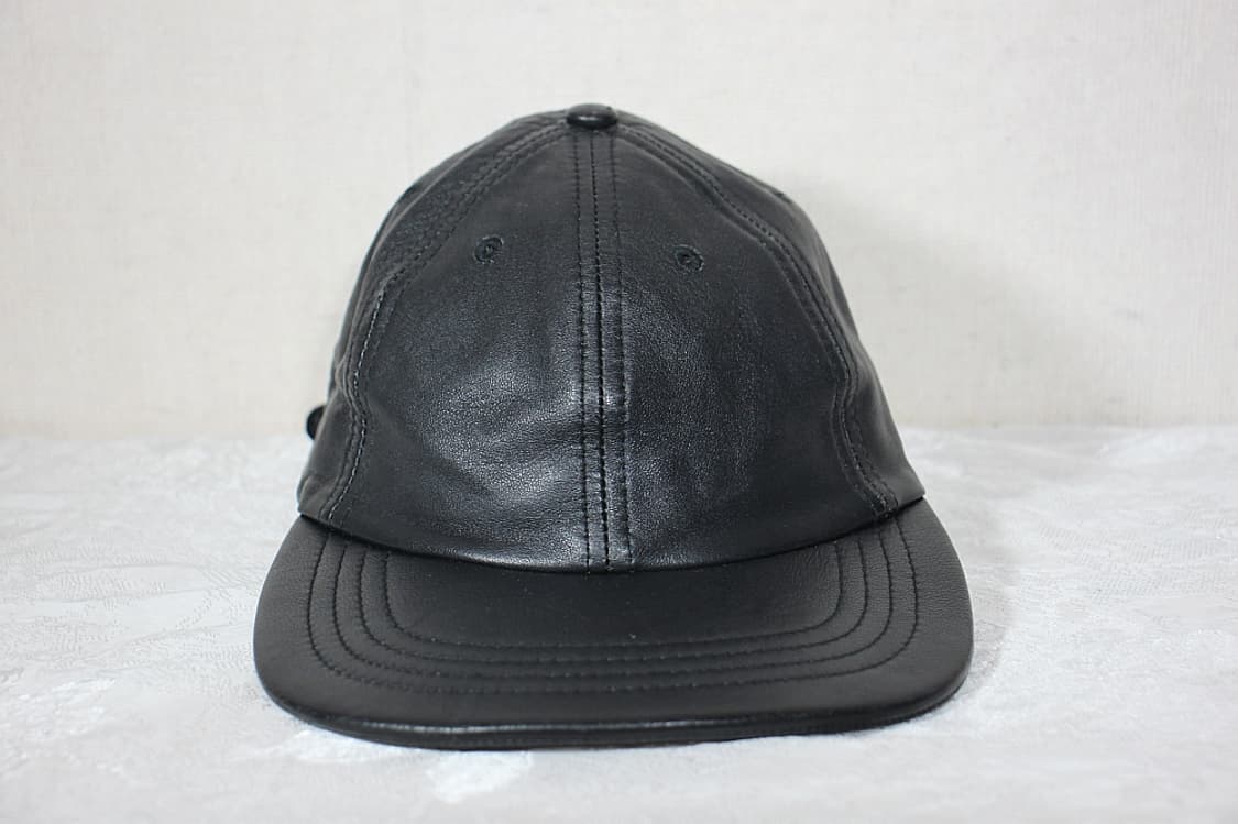 Vintage leather cap 상품이미지1
