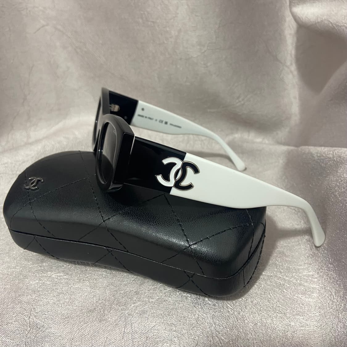 【정품】샤넬 CC 로고 선글라스 거의 새것 상품이미지2