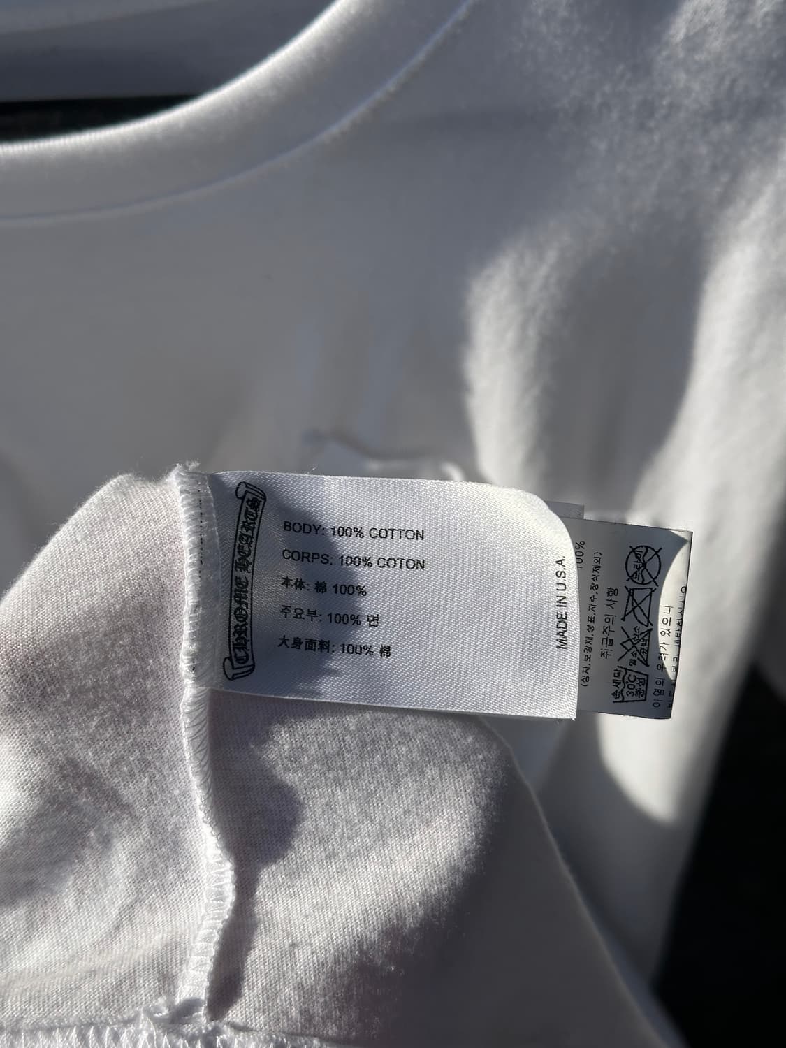 크롬하츠 홀스슈 서울 티셔츠 상품이미지8