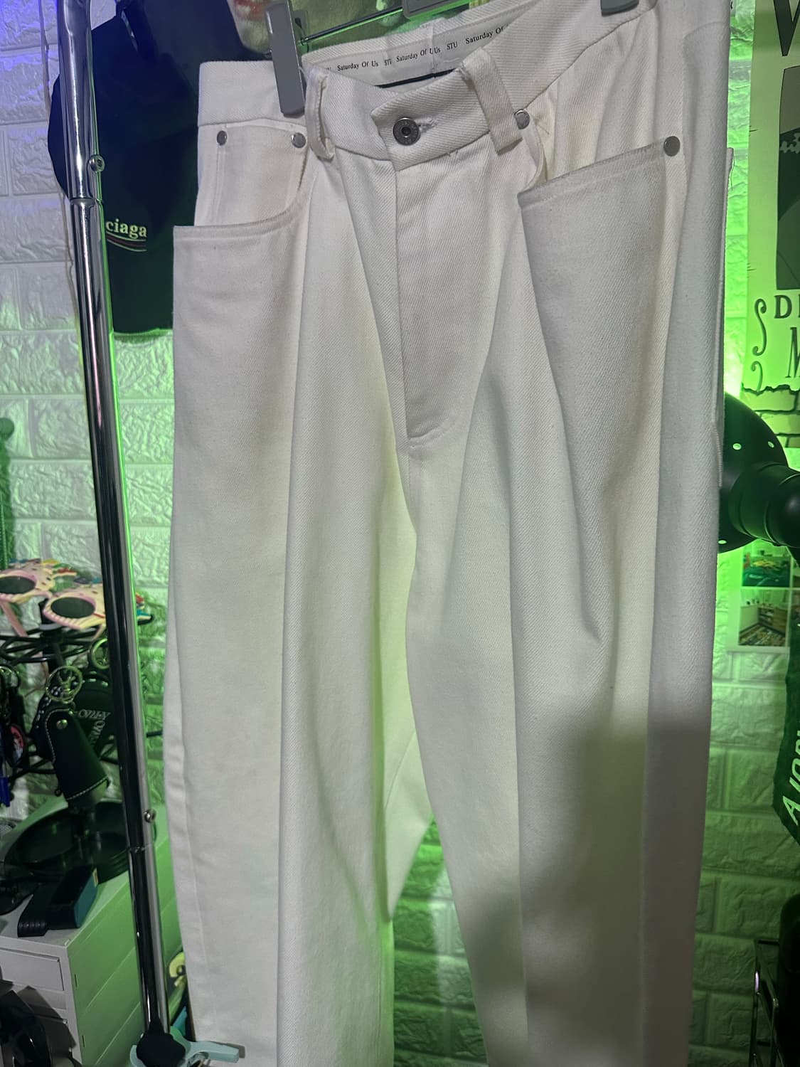 STU 와이드 팬츠 M 상품이미지3