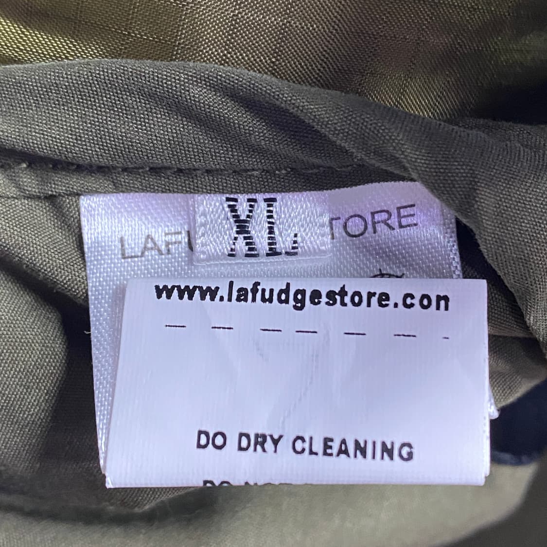 라퍼지스토어 피쉬테일 카키 누빔 야상 자켓 B4026 상품이미지3