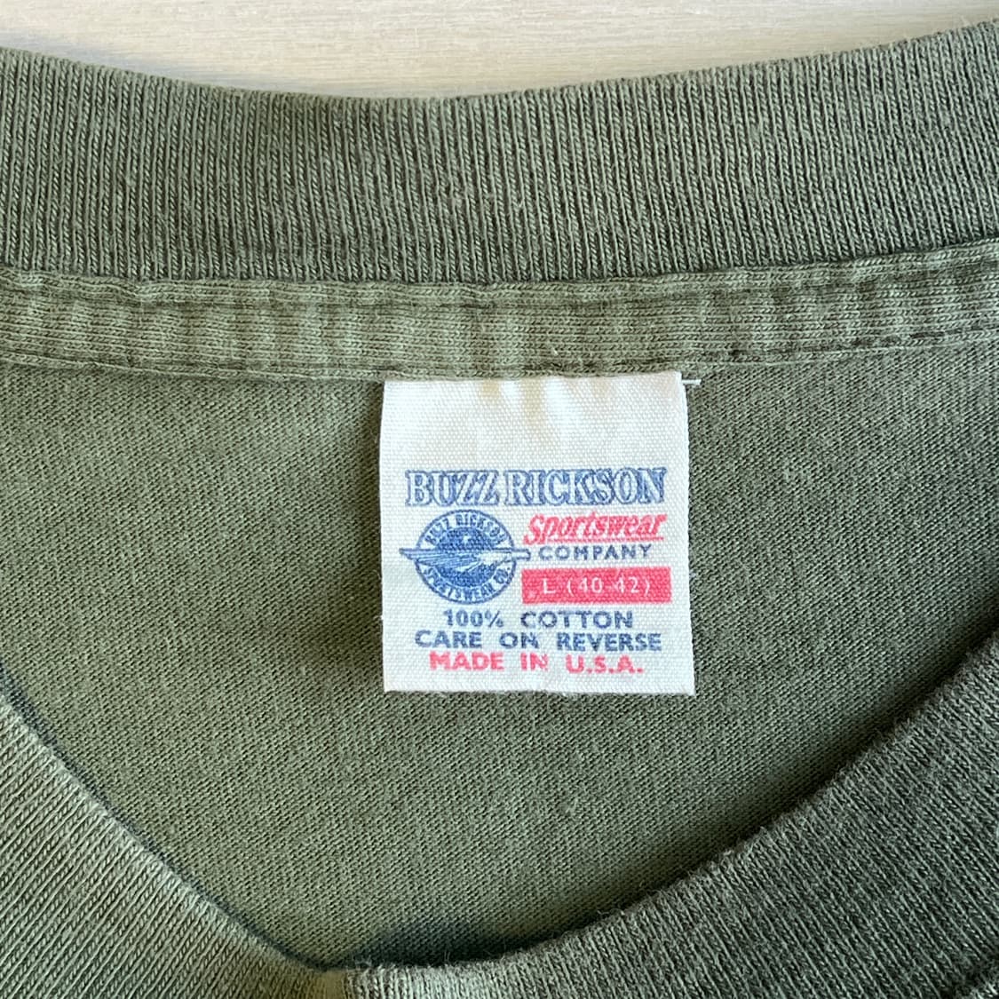 Buzzrickson whittaker 1/2 Tshirts (~103) 상품이미지8