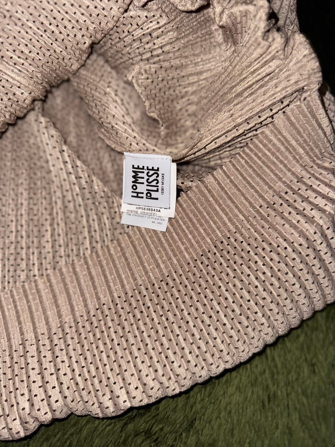 [3] 이세이 미야케 옴므 플리세 25ss 플리츠 슬리브리스 베스트 상품이미지6