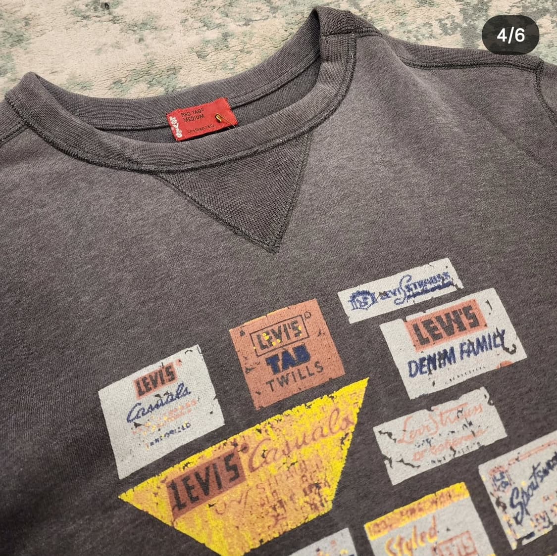 리바이스 빈티지로고 스웻셔츠 상품이미지4
