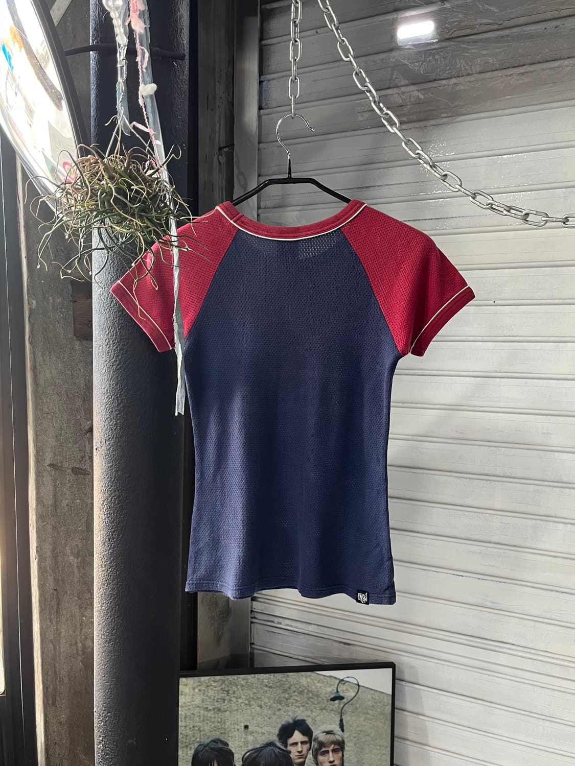 90s Hysteric Glamour mesh raglan t-shirt 상품이미지3