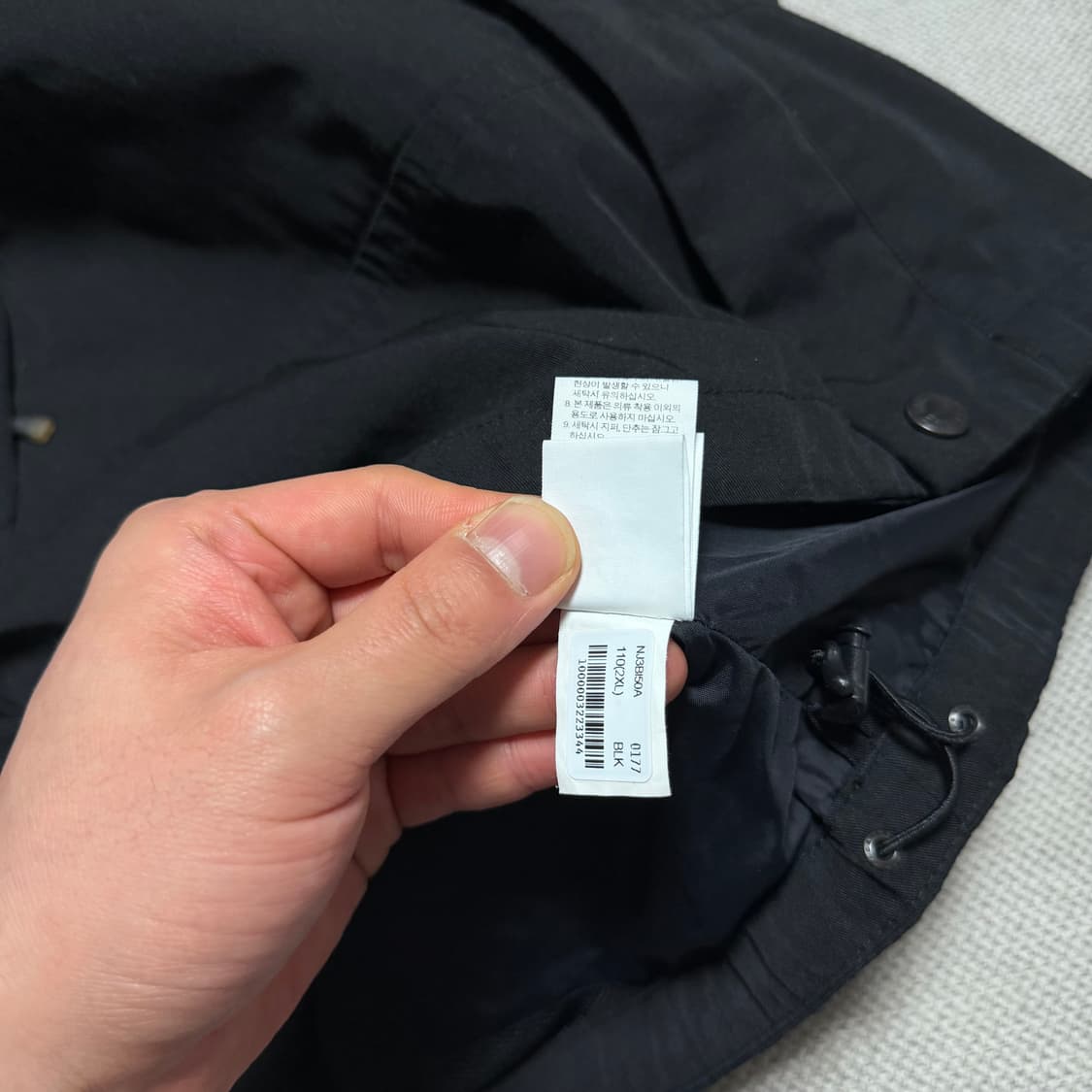 노스페이스 사이드로고 나일론 바람막이 상품이미지6