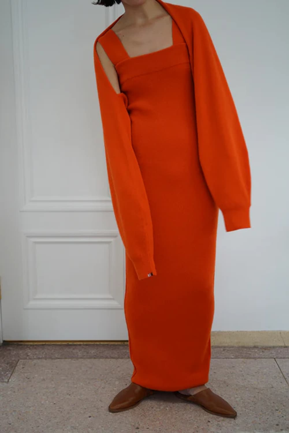 F) 익스트림 캐시미어 원피스 드레스 상품이미지7